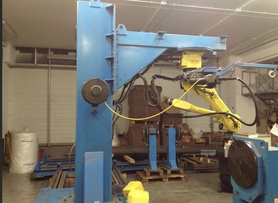 kwaliteit  500mm 100KG Pipe Rotary Welding Positioners With Foot Pedal CE fabriek