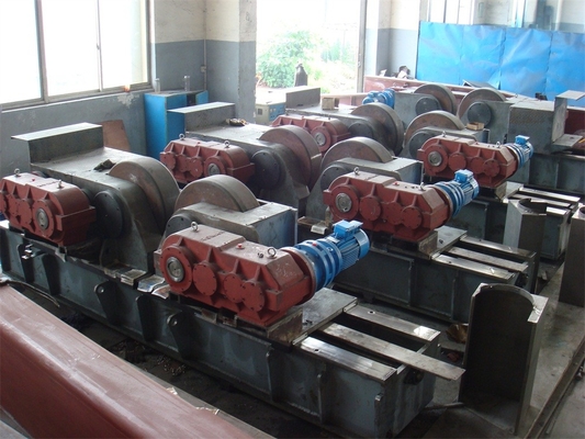 Het Richten zich van VFD Zelf Hydraulische Enige de Aandrijvingspu Rollen van de Lassenrotator 40 Ton