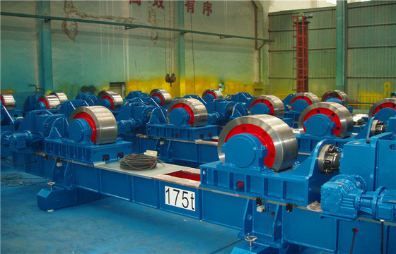 Conventionele Op zwaar werk berekende 250 Ton Welding Positioner Rotator Mahcine 250mm